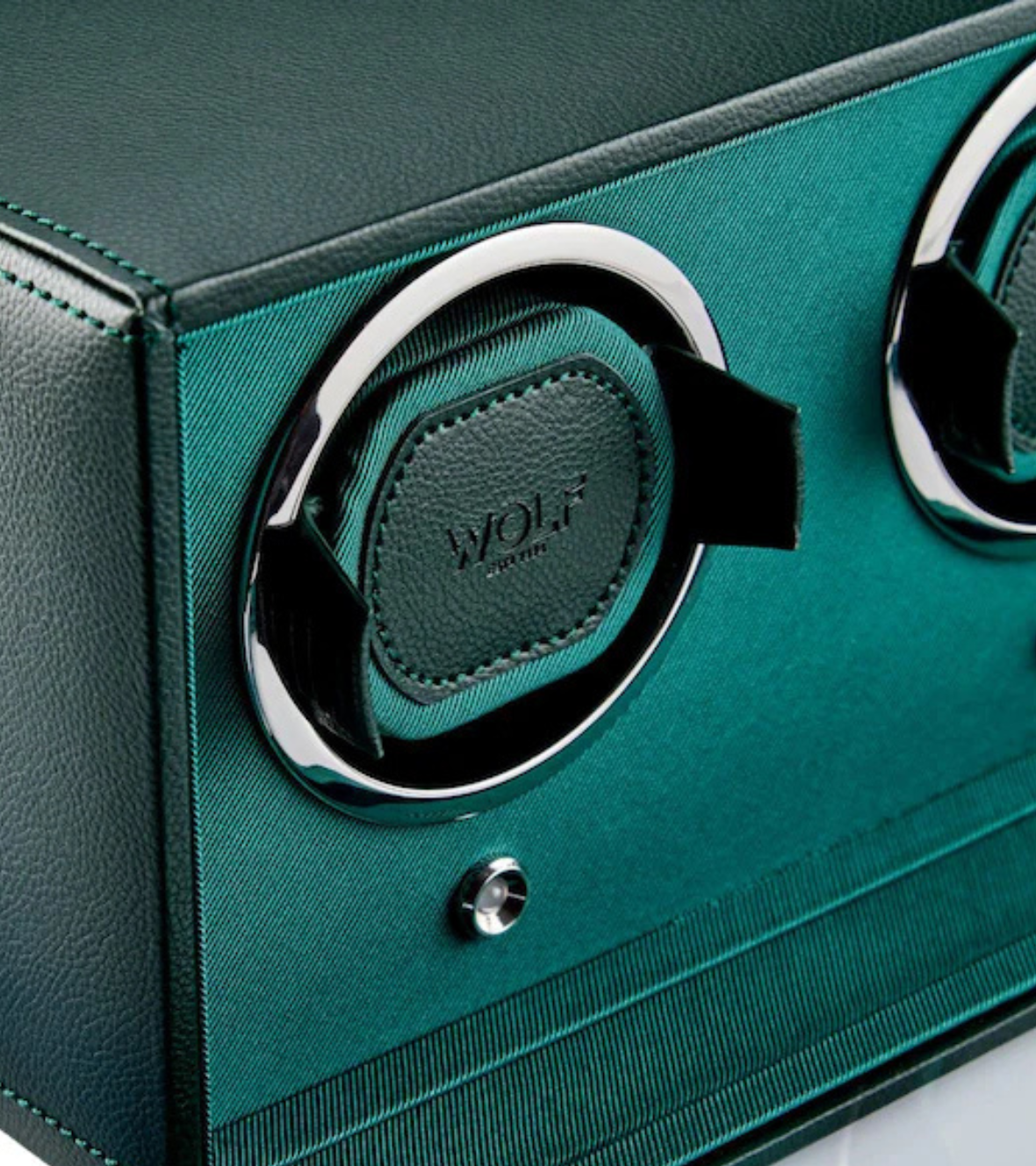 WOLF Cub Double Watch Winder with Cover